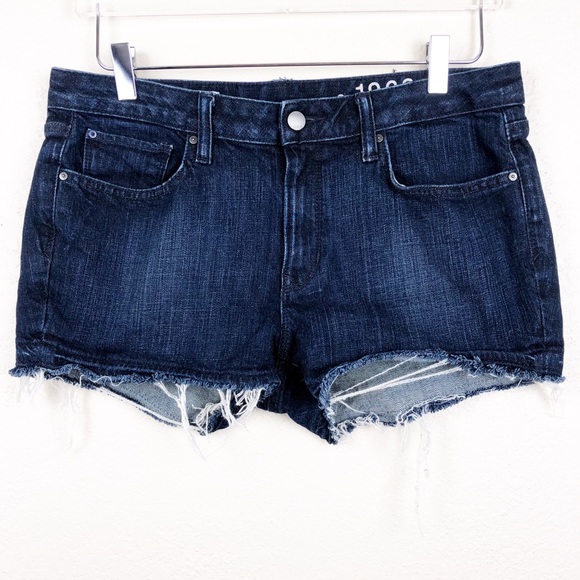 GAP Pants - Gap 1969 Slim Cut Off Maddie Denim Jean Shorts 29P